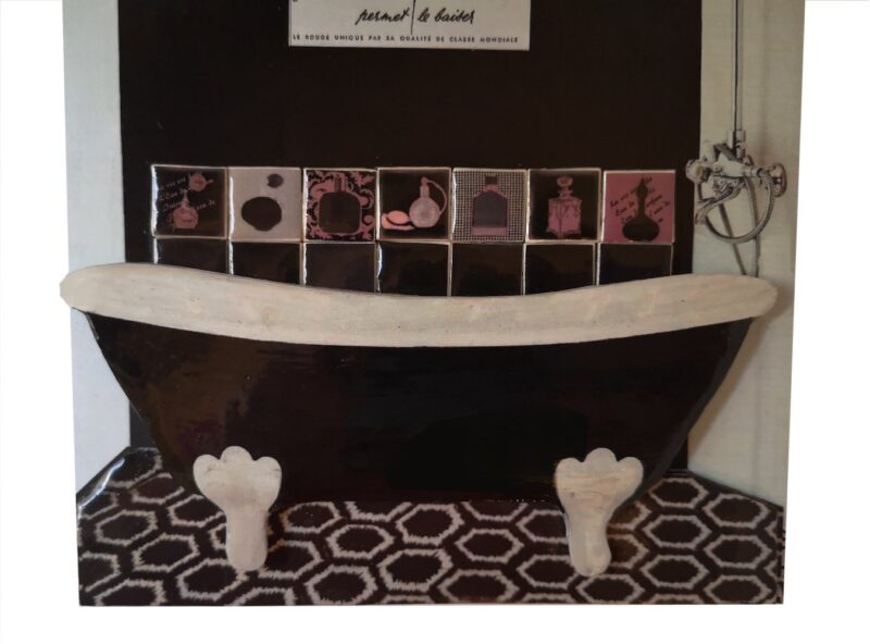 Baño con glamour | Arte en Miniatura