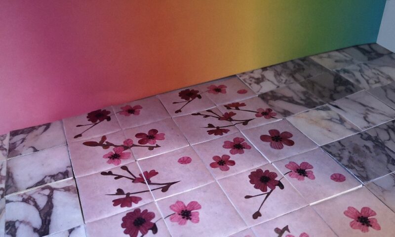 Cómo hacer el suelo de mármol veteado | Arte en Miniatura