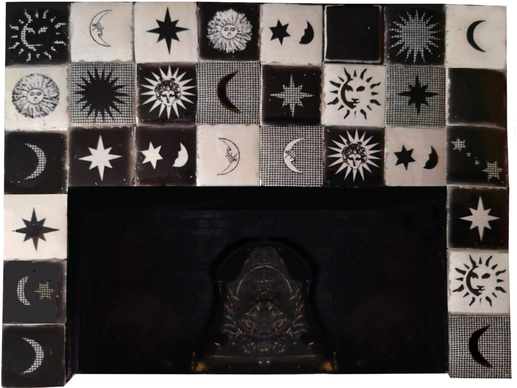 Chimenea de soles y lunas | Arte en Miniatura